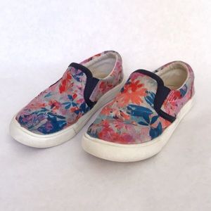 Crewcuts Floral Slip On Shoes